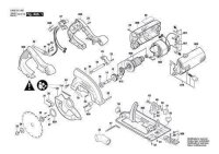 Bosch Ersatzteile f&uuml;r PKS 55A Handkreiss&auml;ge