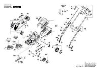 Bosch Ersatzteile f&uuml;r ARM 34 Rasenm&auml;her Nr.36...