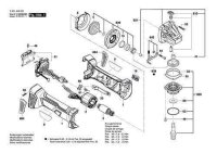 Bosch Ersatzteile f&uuml;r GWS 18V-7 Akku-Winkelschleifer