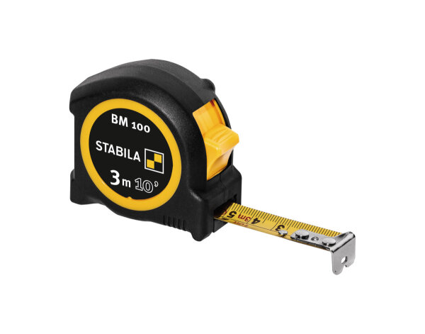 STABILA Taschenbandma&szlig; BM 100, 3 m (10), cm/inch-Skala