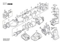 Bosch Ersatzteile f&uuml;r GSA 18 V-LI...