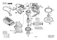 Bosch Ersatzteile f&uuml;r PEX 220 A Exzenterschleifer