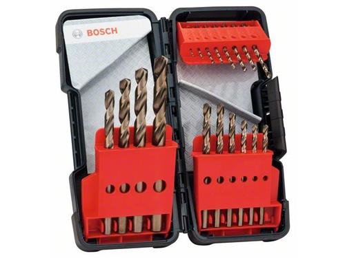 Bosch 18tlg. Toughbox Metallbohrer-Set HSS-Co, DIN 338, 135&deg;