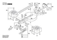 Bosch Ersatzteile f&uuml;r PCM 8 SD Kapp-/Gehrungss&auml;ge
