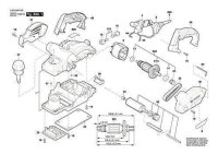 Bosch Ersatzteile f&uuml;r PHO 1500 Handhobel