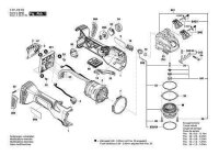 Bosch Ersatzteile f&uuml;r GWX 18V-15 SC Akku Winkelschleifer X-Lock