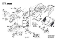 Bosch Ersatzteile f&uuml;r Rotak 43 LI S Akku...