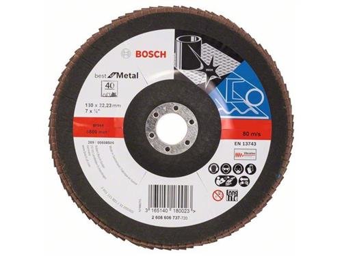Bosch 180mm K40 F&auml;cherschleifscheibe X571 Best for Metal