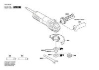 Bosch Ersatzteile f&uuml;r GWS 11-125 Winkelschleifer Nr.45 Sechskantmutter