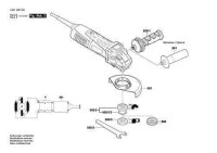 Bosch Ersatzteile f&uuml;r GWS 13-125 CIE Winkelschleifer Nr.41 Gleitlager
