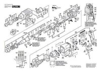 Bosch Ersatzteile f&uuml;r GBH 2-24 DSR Bohrhammer Nr.801 Motorgeh&auml;use