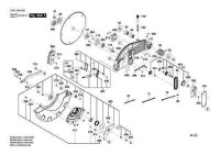 Bosch Ersatzteile f&uuml;r GCM 18V-305 GDC Kapp-/Gehrungss&auml;ge