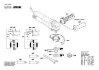 Bosch Ersatzteile f&uuml;r GWS 1400 Winkelschleifer