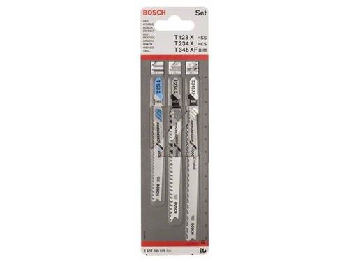 Bosch 3tlg. Stichs&auml;geblatt-Set T 123 XF; T 234 X; T 345 XF