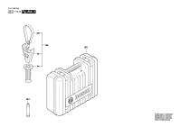 Bosch Ersatzteile f&uuml;r GBH 8-45 DV Bohrhammer