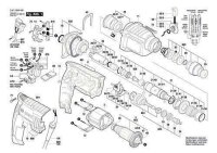 Bosch Ersatzteile f&uuml;r GCL GBH 2-20 D Bohrhammer