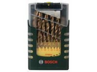 Bosch 25-teiliges HSS-TiN-Metallbohrer-Set