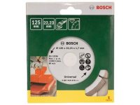 Bosch Diamanttrennscheibe f&uuml;r Baumaterial, &Oslash; 125 mm