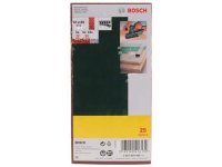 Bosch 25-teiliges Schleifblatt-Set f&uuml;r Schwingschleifer, K&ouml;rnung 40, 60, 80, 120