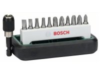 Bosch 12tlg. Schrauberbit-Set Standard, gemischt (S, PH, PZ, T)
