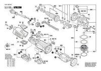 Bosch Ersatzteile f&uuml;r GWS 17-150 CI Winkelschleifer