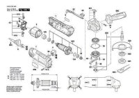 Bosch Ersatzteile f&uuml;r PWS 850-125 Winkelschleifer