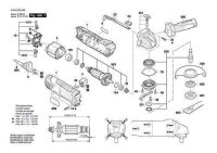 Bosch Ersatzteile f&uuml;r PWS 850-125 Winkelschleifer...