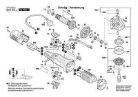 Bosch Ersatzteile f&uuml;r GWS 7-115 E Winkelschleifer