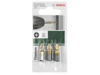Bosch 3tlg. Schrauberbit-Set Titanium f&uuml;r...