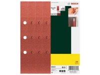 Bosch 25-teiliges Schleifblatt-Set f&uuml;r Schwingschleifer, K&ouml;rnung 240