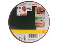 Bosch 25-teiliges Schleifblatt-Set f&uuml;r Exzenterschleifer, K&ouml;rnung 80, 120, 240 2 607 019 497