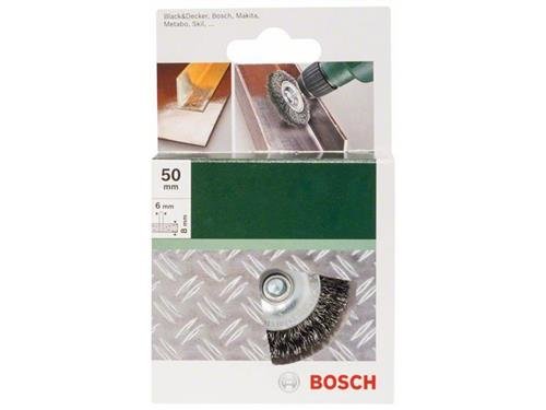 Bosch Scheibenb&uuml;rsten f&uuml;r Bohrmaschinen &ndash; Gewellter Draht, 50 mm
