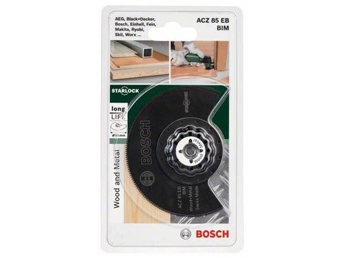 Bosch Starlock BIM Segments&auml;geblatt ACZ 85 EB Wood and Metal