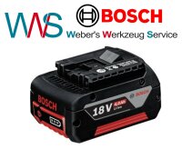 Bosch Akku GBA 18V 4,0Ah Li Einschubakkupack
