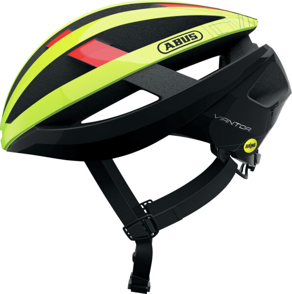 ABUS Helm Viantor MIPS neon yellow L Fahrradhelm