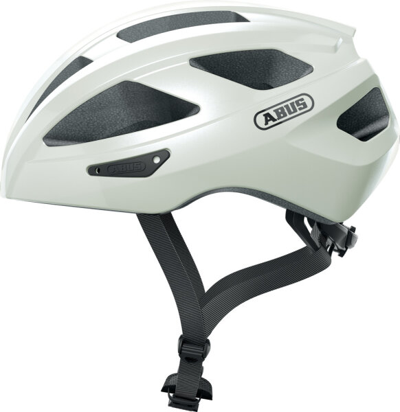 Abus Fahrradhelm Helm Macator pearl white L