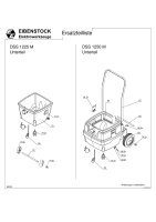 Eibenstock Ersatzteile f&uuml;r DSS 1225 M / DSS 1250 M Staubsauger