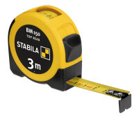 STABILA Taschenbandma&szlig; BM 150, 3 m, metrische Skala