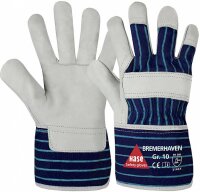 HASE Arbeitshandschuh Rindnarbenlederhandschuh...