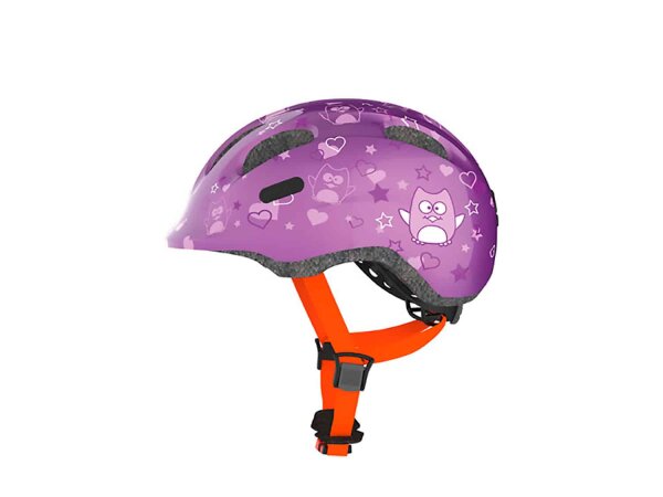 ABUS SMILEY 2.0 purple star S Fahrradhelm
