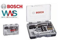 Bosch 20tlg. Bitsatz Bits Extra hart Schlitz, Hex, Kreuz und Torx + Bithalter