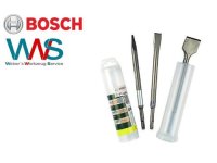 Bosch 3 tlg. Mei&szlig;el Meissel Set SDS plus f&uuml;r Bohrhammer Neu und OVP!!!