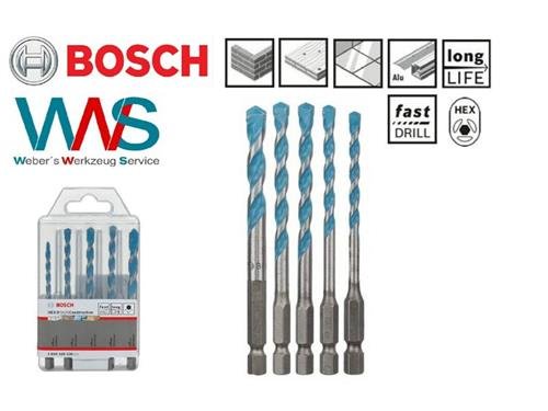 BOSCH SDS-Quick Mehrzweck Bohrer Set 5/6/8mm für Holz Metall usw für UNEO 