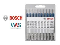Bosch 10tlg. Stichs&auml;geblatt-Set Basic for Metal T...