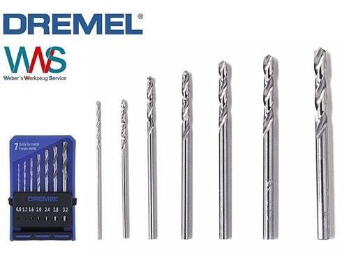 DREMEL Bohrer Set 628 von 0,8 bis 3,2mm f&uuml;r Holz und Metall
