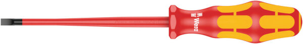 Wera 160 iS VDE-isolierter Schlitz-Schraubendreher mit reduziertem Klingendurchmesser, 0,8 x 4 x 100 mm