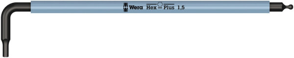 Wera 950 SPKL Winkelschl&uuml;ssel Multicolour, metrisch, BlackLaser, 1,5 x 90 mm