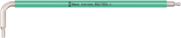 Wera 3950 SPKL Multicolour Winkelschl&uuml;ssel, metrisch, Edelstahl, 2 x 101 mm