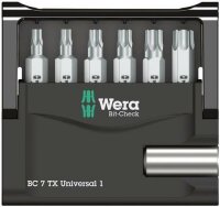 Wera Bit-Check 7 TX Universal 1, 7-teilig