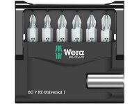 Wera Bit-Check 7 PZ Universal 1, 7-teilig